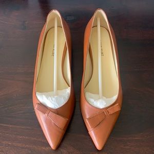 Sarah Flint NWT Natalie ballet flats vachetta 37.5